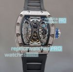 Swiss Richard Mille RM53-01 Tourbillon Pablo Mac Donough Watch Skeleton Dial